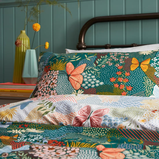 Forage Floral Reversible Duvet Cover Set - Image 4