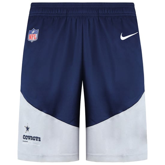 Nike NFL Dallas Cowboys Mens Navy Shorts - Image 2