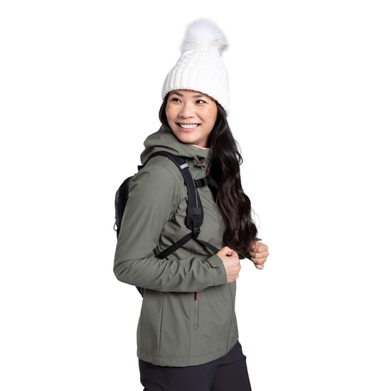 Mountain Warehouse Dam/Ladies Iona Soft Shell Jacka (Khaki) - Image 3