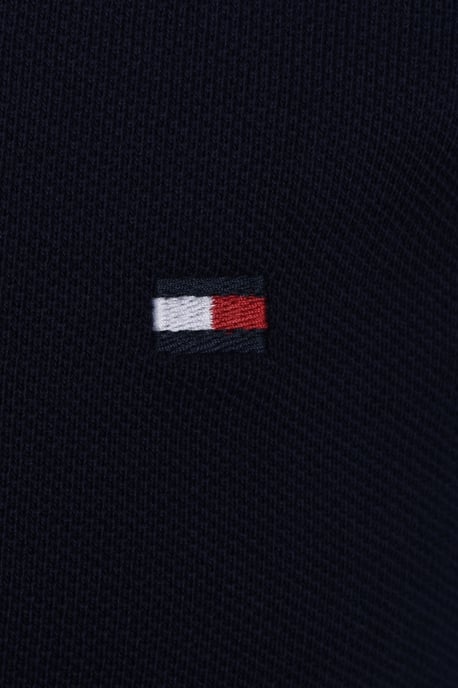 Tommy Hilfiger Regular Fit Polo Shirt Carbon Navy - Image 3
