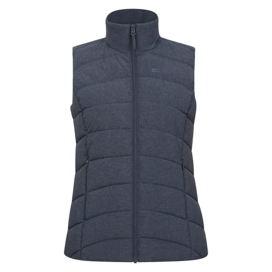 Mountain Warehouse Womens/Ladies Opal Padded Gilet (Blue) - Image 1