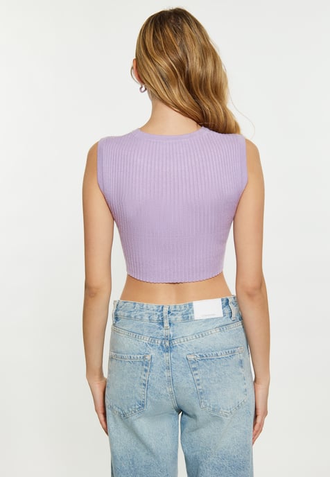 Mymo Topje Dames lavendel - Image 5
