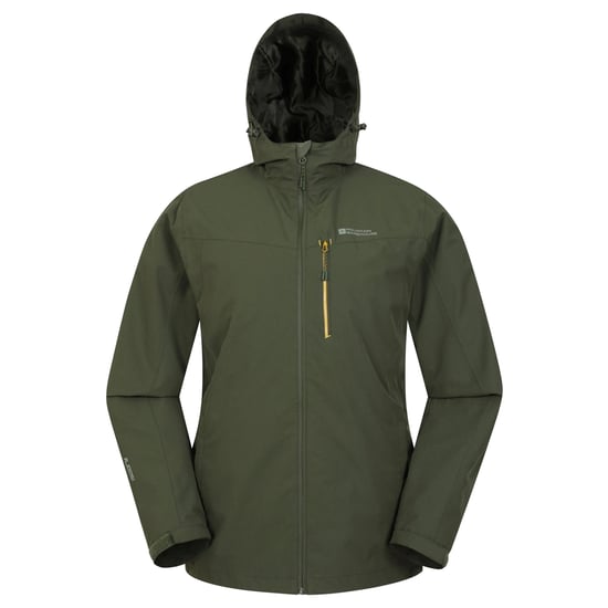 Mountain Warehouse Mens Brisk Extreme Vattentät Jacka (Grön) - Image 1
