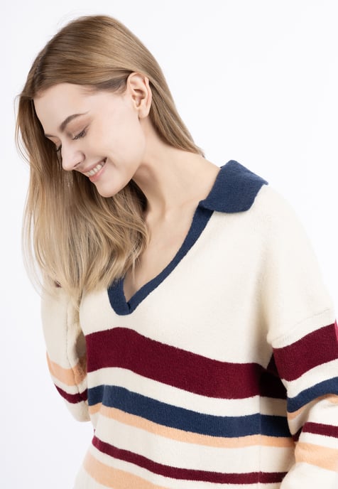 Dreimaster Knitted pullover women - Image 5