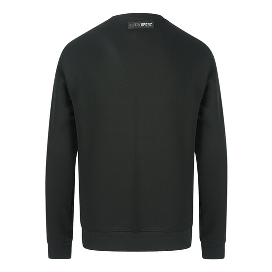 Philipp Plein Sport Gouden Logo Zwarte Trui - Image 2