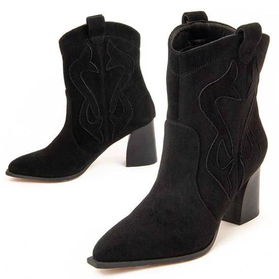 Montevita Heel Ankle Boot Cacera In Black