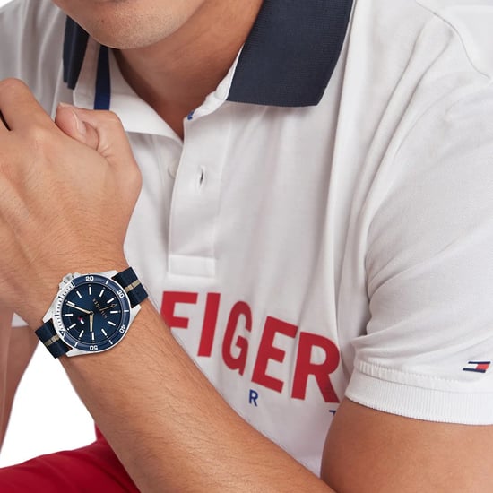 Tommy Hilfiger Logan Heren Horloge Blauw 1792011 - Image 3
