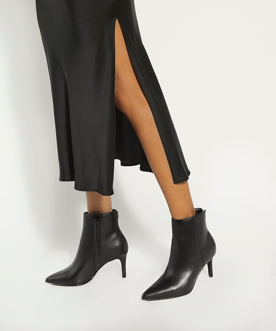 Dune Ladies Obsessive 2 - Kitten Heel Pointed Toe Ankle Boots - Image 3