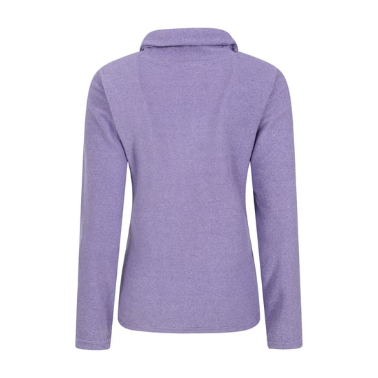 Mountain Warehouse Fleece-topp för kvinnor/damer Hebridean Cowl Neck (Grape) - Image 2