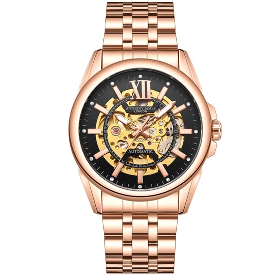 Hand Assembled Anthony James Limited Edition Mystique Automatic Rose - 5 Year Warranty