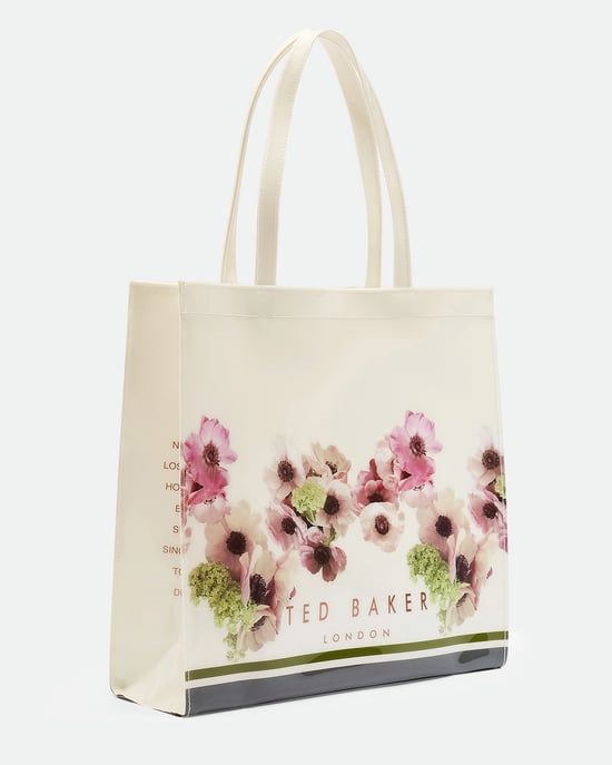 Ted Baker Ancon Neopolitan Lrg Icon Bag in Ivory