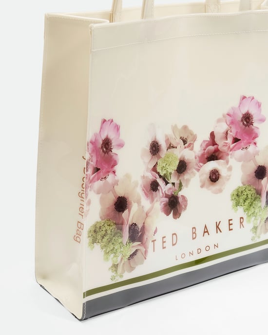 Ted Baker Ancon Neopolitan Lrg Icon Bag in Ivory