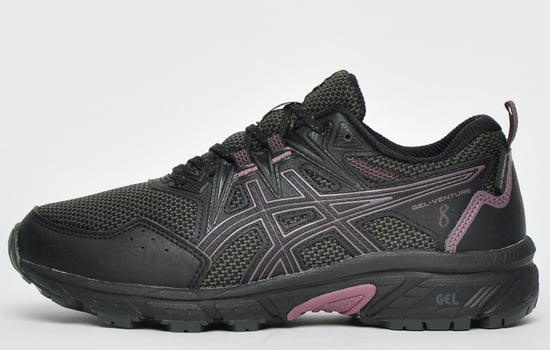 Asics Gel-Venture 8 Waterproof Womens Black Trainers