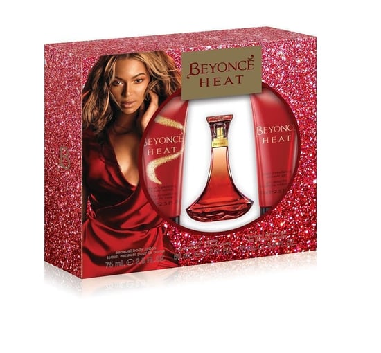 Beyonce Heat 30ml Eau De Parfum and 75ml Body Lotion and 75ml Shower Gel