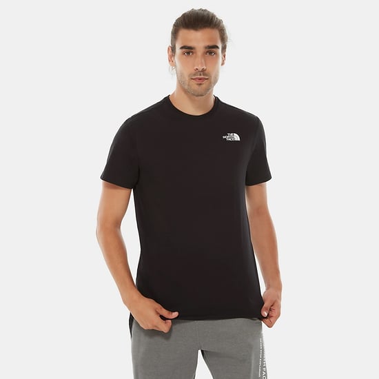 The North Face Men's Redbox Tee, Black/Red