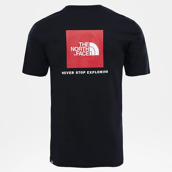 The North Face Men's Redbox Tee, Black/Red