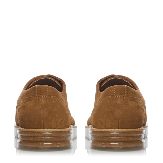 Dune Mens BOOOM Casual Cork Wedge Lace Up Brogues