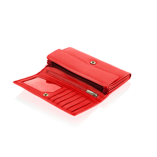 Genuine leather organiser compartments purse by Woodland Leathers - Image 4