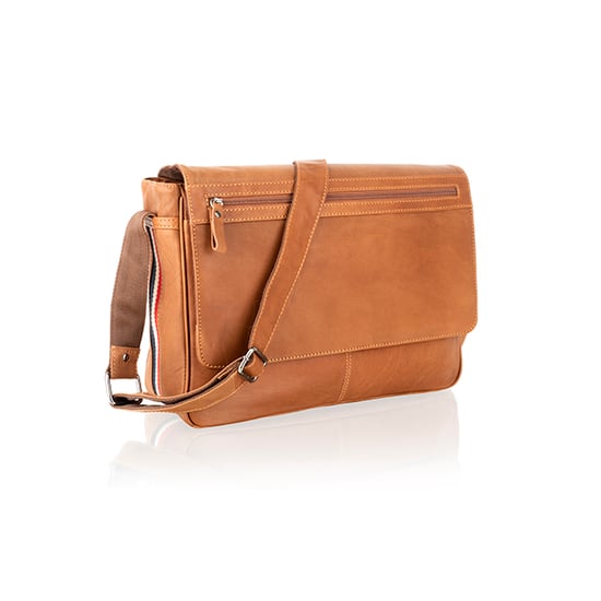 Men’s Texan Retro Leather Messenger Bag, Men’s Shoulder Bag