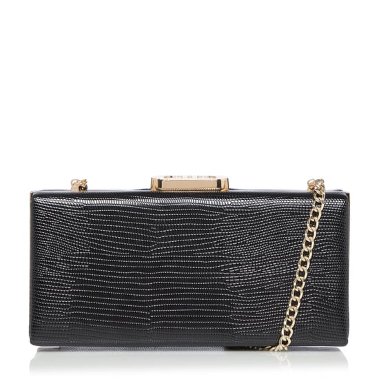 Dune BRYLAN Gold Clasp Box Clutch