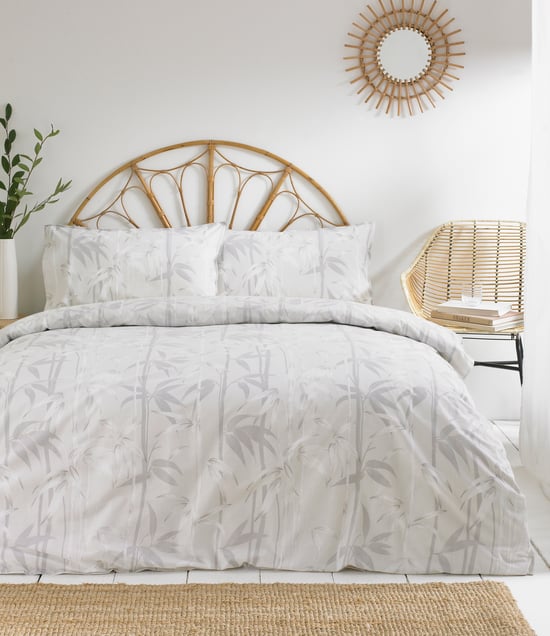 Bamboo SKing Duvet Set Grey