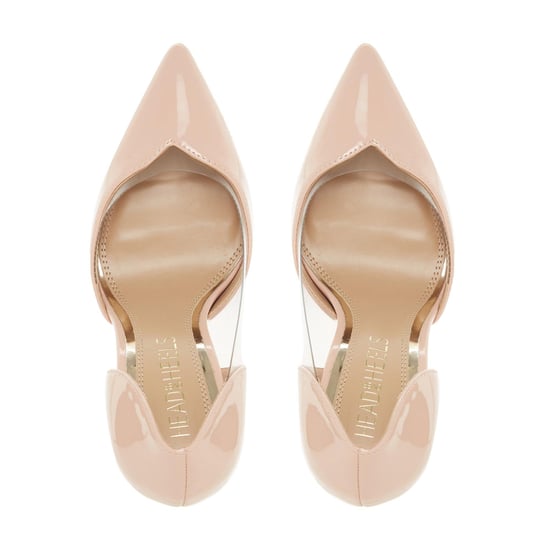 Head Over Heels by Dune Ladies CECIL Transparent Panel Court Shoes
