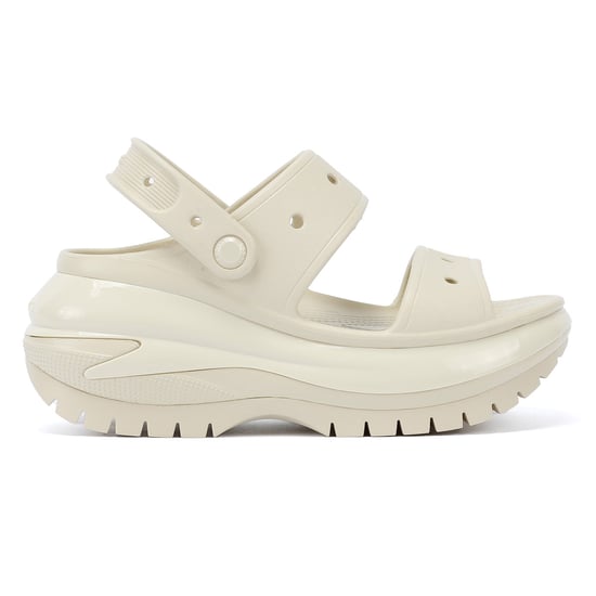 Crocs Classic Mega Crush Women's Bone Sandals - Image 5