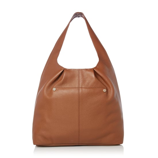 Dune DASHIING Leather Seam Detail Slouch Bag