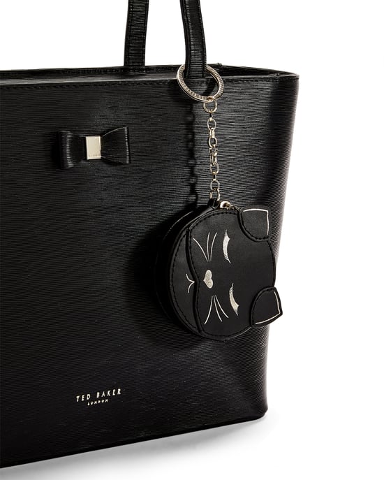 Ted Baker Tabbiee Cat Coin Purse in Black