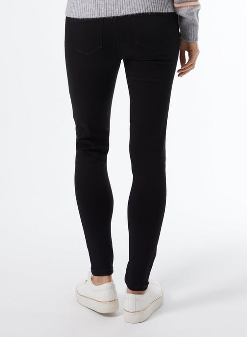 Dorothy Perkins Womens Maternity Black Frankie Underbump Denim Jeans Pants