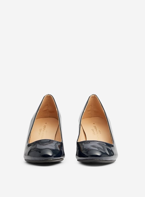 Dorothy Perkins Womens Wide Fit Navy Comfort Dreamers Wedge Court Shoes Heels