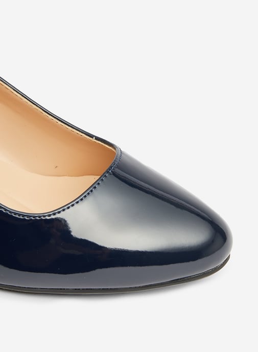 Dorothy Perkins Womens Wide Fit Navy Comfort Dreamers Wedge Court Shoes Heels