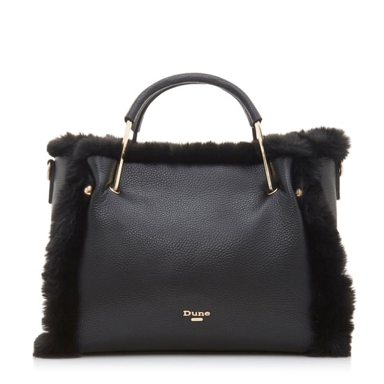 Dune DTEDDDY Medium Faux Fur Lined Tote Bag