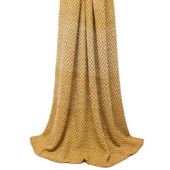 Elina 140X180 Throw Ochre - Image 1