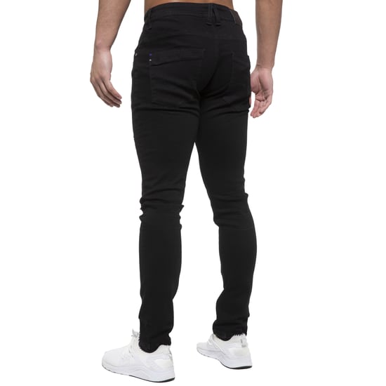 ETO | Mens Hyperstretch Jeans With Distress Effect - Image 5