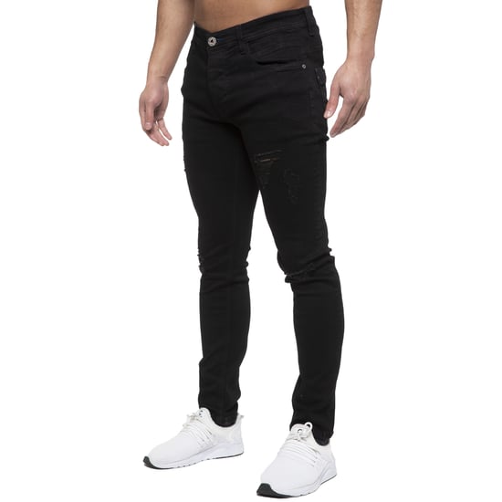 ETO | Mens Hyperstretch Jeans With Distress Effect - Image 1