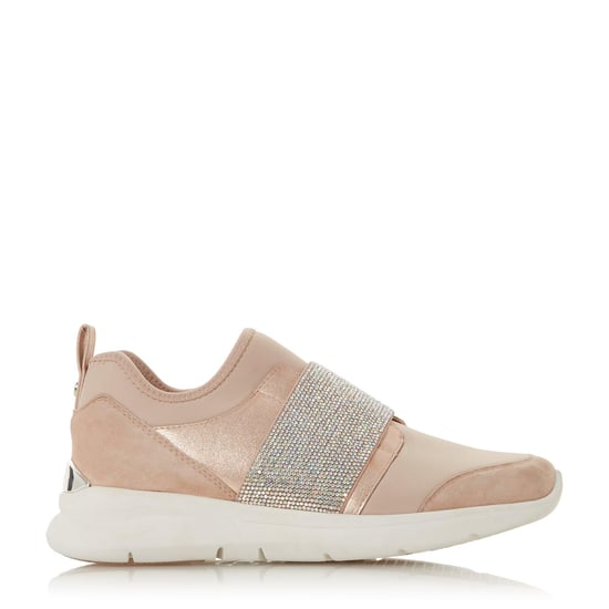Dune Ladies EXCITABLE Slip On Elastic Strap Trainers