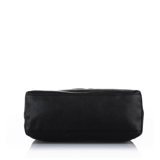 Vintage Gucci Soho Chain Leather Tote Bag Black - Image 4