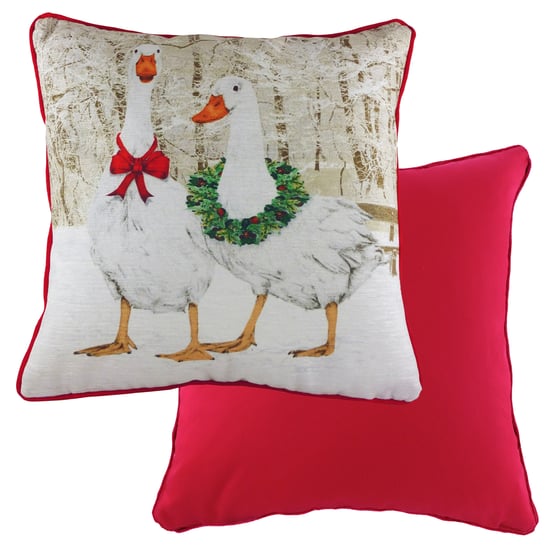 Goosie Velvet Cushion - Image 1