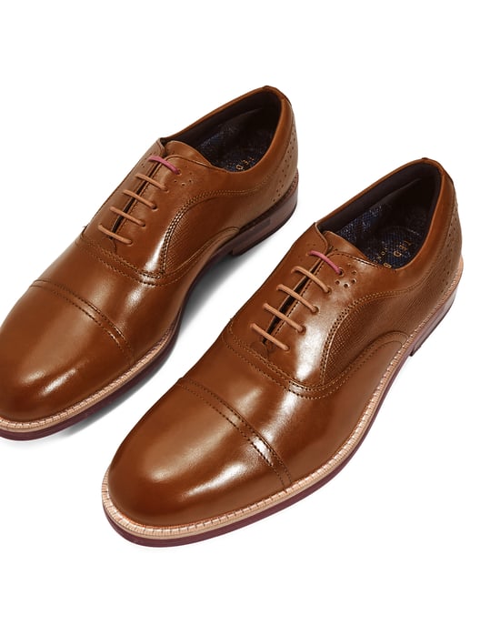 Ted Baker Quidion Oxford Brogues, Tan