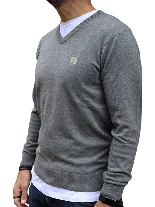 Gabicci | Mens V-Neck Knitwear Jumper