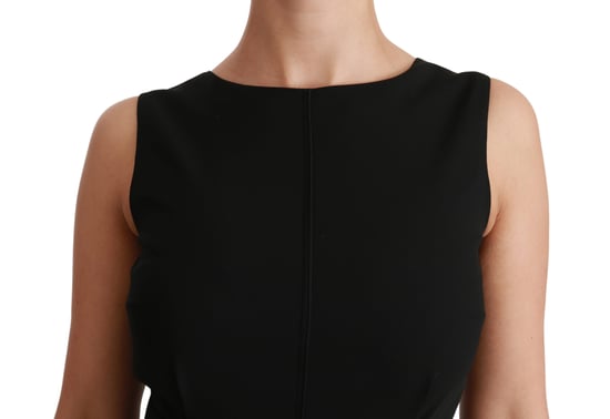 Dolce & Gabbana Dameszwarte Sheath Stretch Formele Jurk - Image 5