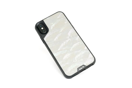 Mous - Protective Case for iPhone XS Max - Limitless 2.0 - White Shell - Screen Protector Included