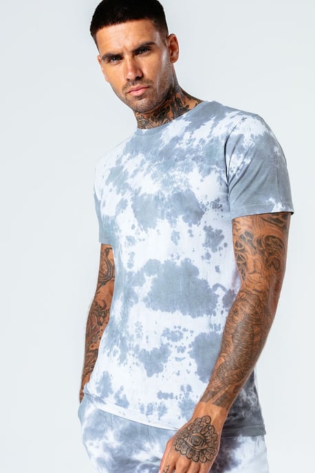 HYPE MONO TIE DYE MEN'S OVERSIZED T-SHIRT