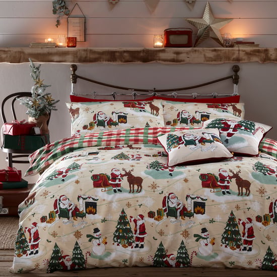 Jolly Santa Duvet Cover Set - Image 1