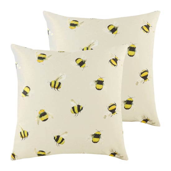 Busy Bees Cushions (Twin Pack) - Image 1