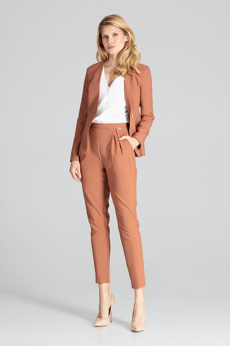 Brown Classic Trousers
