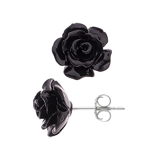DIADEMA - Earrings - Black Rose - Love Jewelry Collection