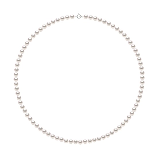 DIADEMA - Necklace - True Japanese Akoya Cultured Pearl - Quality AA+