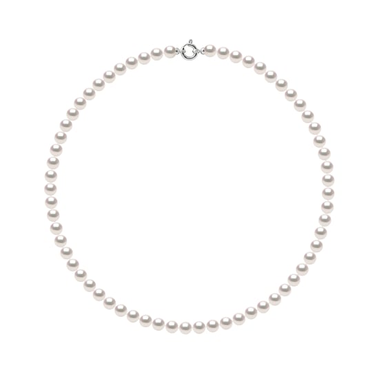 DIADEMA - Necklace - True Japanese Akoya Cultured Pearl - Quality AA+